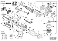 Bosch 3 601 GD2 300 Gwx 17-125 S Angle Grinder / Eu Spare Parts
